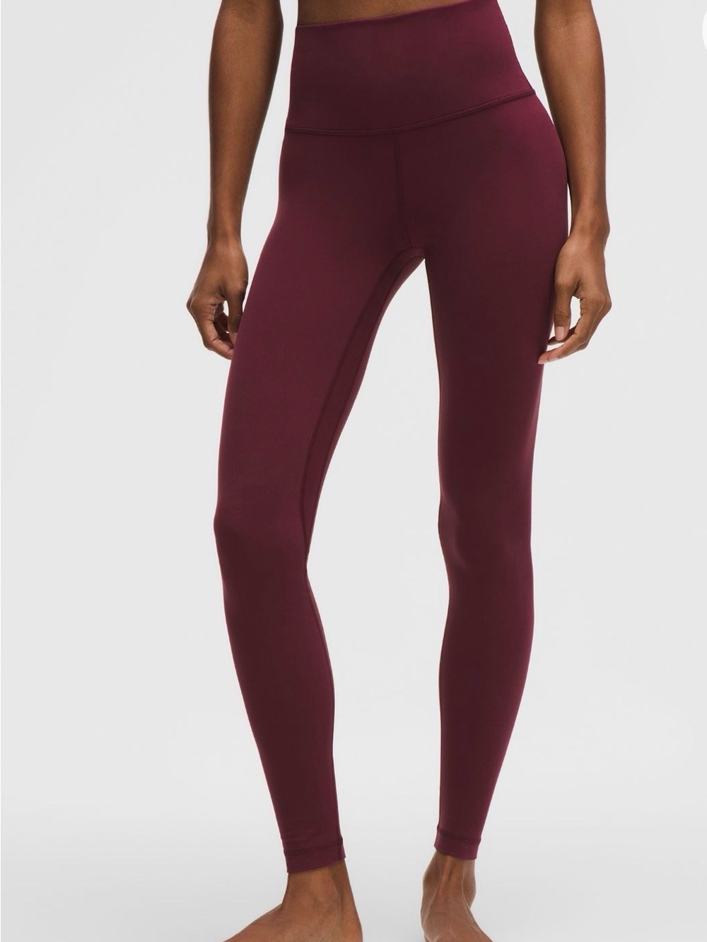 Lululemon Align High-Rise Pant 28” Burgundy Leggings